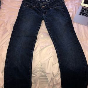 American eagle boot cut jeans!